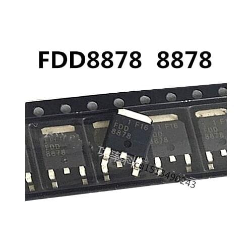 Original 5PCS/lot 8878 FDD8878 40A/30V TO-252