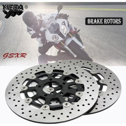Motorcycle Front Floating Brake Disc Rotor FOR SUZUKI GSXR GSX R 600 1997-2003 GSX R 75 96-03 TL R 1000 98-03 GSX R 1000 01-02
