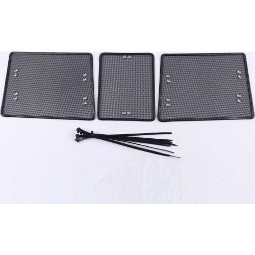 Front Grille Insert Net For Toyota Land Cruiser Prado FJ150 2010-2015 2016 2017 2018 2019 Car Insect Screening Mesh Protector