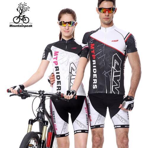 Cycling Jerseys Short-sleeved Summer Suit Mens and Womens Thin Air Cycling Mountain Bike Riding Pants, Shorts Custom
