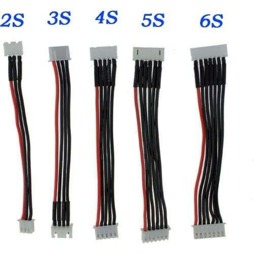 5pcs RC FPV Battery Balancing Head Extension Line Cable 2S -7.4V / 3S-11.1V / 4S-14.8V /5S-18.5V / 6S-22.2V