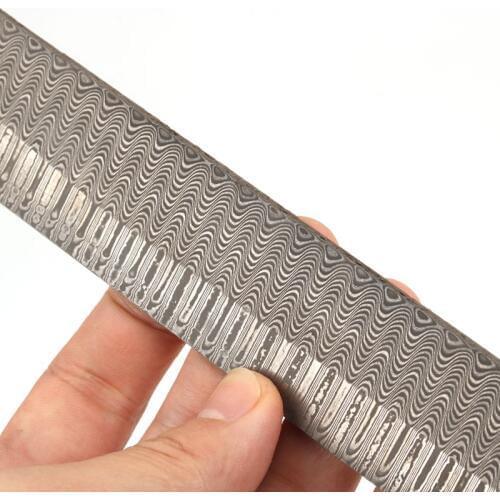 Knife Making Steel Damascus billet bar stainless steel blade steel blanks Hardened