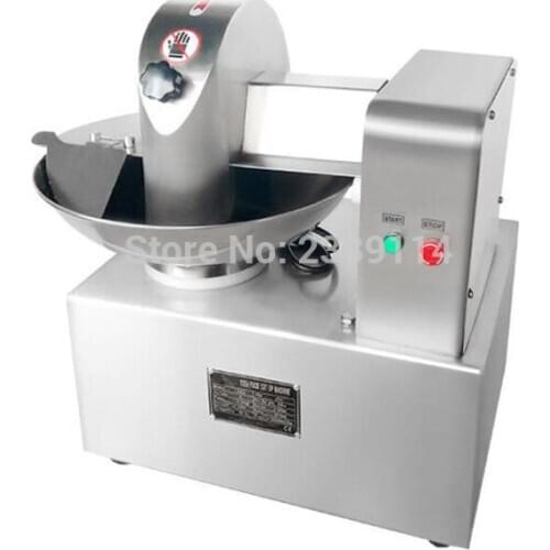 110/220V free shipping 5L meat bowl cutter chopper mixer machine, vegetable chopping machine