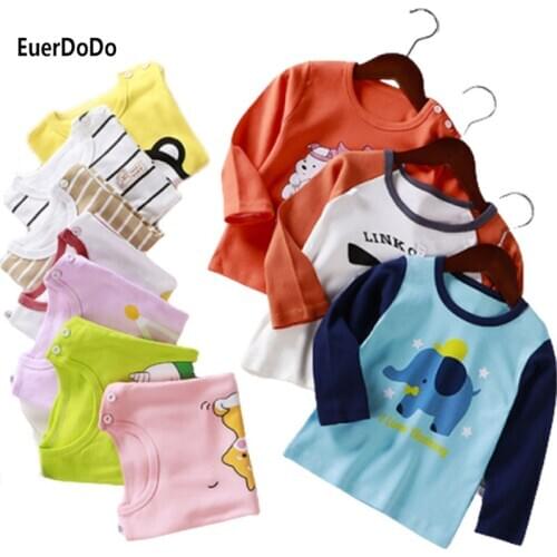 2020 Brand Xxx Boys Girls Sweatshirts Childrens Long-sleeved T-shirt Baby Kids Cartoon Tops Fall Cotton O-Neck Bottoming