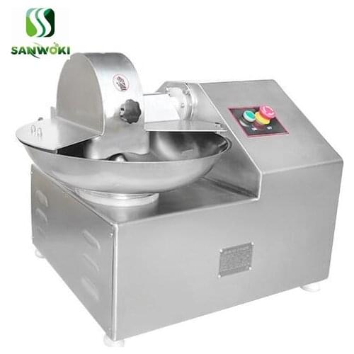 8L vegetable bowl cutter machine meat cutter mixer sausage filling meat mincing machine shallot chopping machine