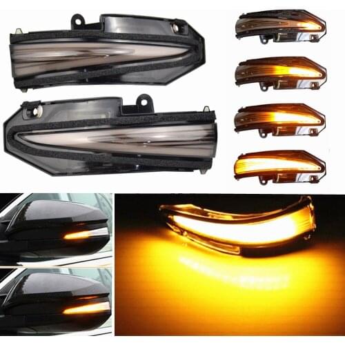 Car Dynamic Led Mirror Turn Signal Light for Toyota RAV4 Xa40 Highlander XU50 Noah Voxy Esquire 2014 2015 2016 2017 2018 Car