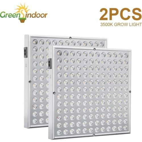 2pcs Full Spectrum Led Grow Light 3500K Phytolamp For Plants Phyto Lamp Grow Tent Plant Lamps For Indoor Growing And Flowering