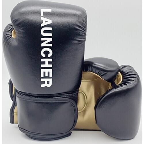 Microfiber Leather High-End Boxing Gloves MMA Muay Thai Taekwondo Combat Training Boxing Gloves Can Be Customized 10 12 14 16 OZ