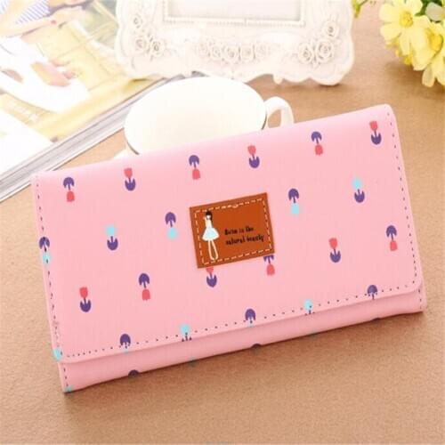 Clutch Leather Wallet Female Long Wallet Zipper Female Ladies Change Women Luxury Credit Phone Card Holder Coin Purses For Girls