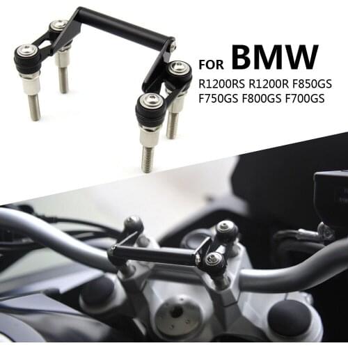Motorcycle GPS Mount Mounting Adapter Holder Bracket 12MM Navigation Bracket For BMW R1200RS R1200R F850GS F750GS F800GS F700G
