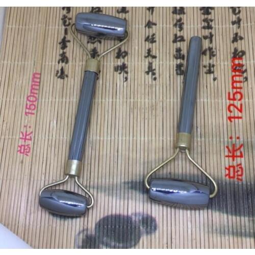 Natural 6-12mm terahertz health energy smooth round loose stone beads for jewelry making design