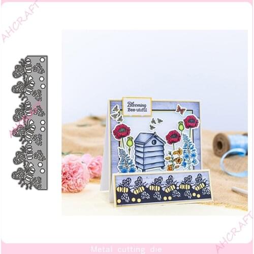 Honeycomb Lace Metal Cutting Dies for DIY Scrapbooking Photo Album Decorative Embossing Paper Card Crafts Die 2021