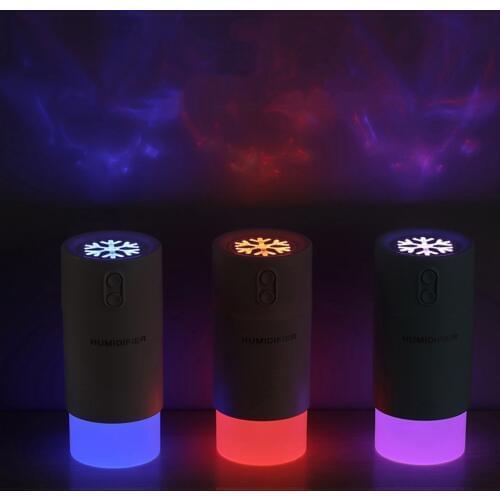 Mini Air Humidifier Essential Oil Diffuser with USB Led Light and Mini Fan Mist Maker Fogger Electric Car Aroma Diffuser USB