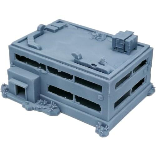 Outland Models Railway Scenery Structure Abandoned Commercial Building 1:160 N Scale