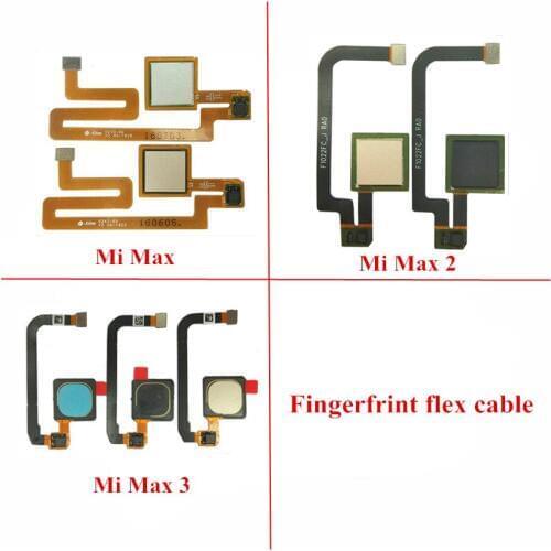 New Fingerprint Flex Cable Home Button Touch ID Sensor for Xiaomi Max 2 3 Mi Max 2 3