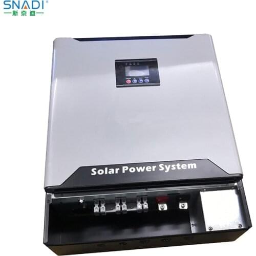 Complete Solar Product Kit LCD Energy Panel Power System Price Battery MPPT Charger Controller Solar Hybrid Inverter