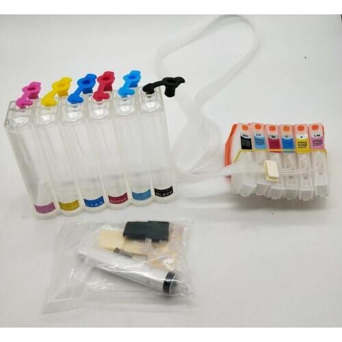6 color Continuous ink system CISS PGI-570 CLI-571 for canon MG7751 MG7753 MG7750 MG7752