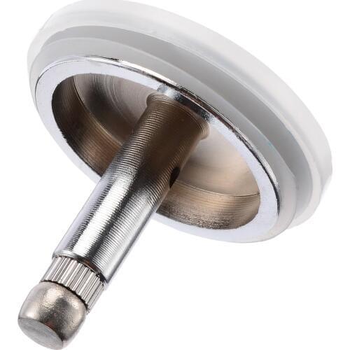 Quality 44mm Stainless Steel Bath Basin Waste Plug Water Drains Basin Strainer Stopper Plug Bathroom Sink Bathtub Hardware Tool