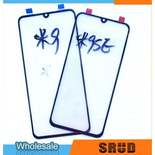 10pcs Front Outer Glass Lens For XIAOMI MI9 9X 9T 9SE K20 K30 K30S K30U K30 Pro Touch Screen Glass Replacement with OCA Glue