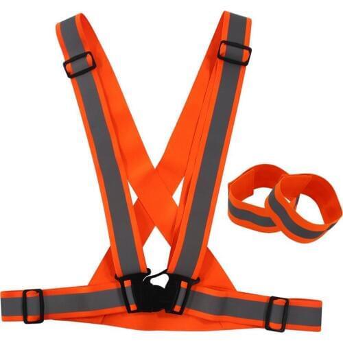 Reflective Highly Visible Safety Vest,Fully Adjustable & Multipurpose Reflective for Running,Cycling,Dog Walking and Motorcycle