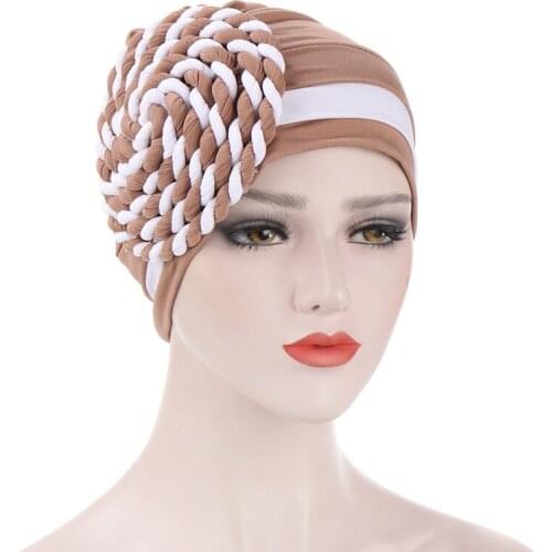 Turban Hat Cotton Muslim Inner Hijab Hair Accessories Turban Scarf Women Islamic Inner Hijab Caps Arab wrap Head Scarves Femme