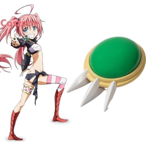 That Time I Got Reincarnated as a Slime Milim Nava Cosplay Shoulder Armor Badge Brooch Pin Halloween Cosplay Costume Accessories