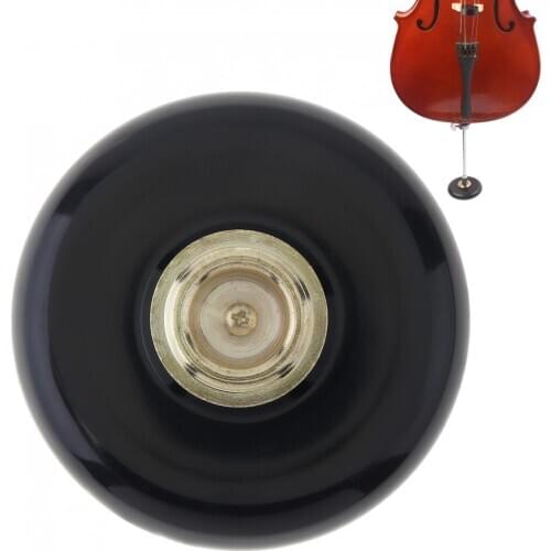 Violoncello pad Star Pin Rest Round Cello Resonance Pin Stopper Violoncello Accessories Stringed Instruments