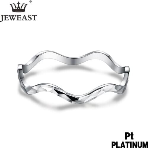 YBF Pt950 Pure Gold Ring Real pt950 Solid Gold Ring Good Beautiful Upscale Trendy Classic Party Fine Jewelry Hot Sell New 2020