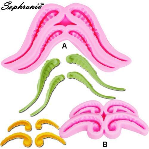 10PCS/SET Flower pattern&New European relief mold Silicone cake mold Fondant Cake Decorating Tools decorator accessories C165