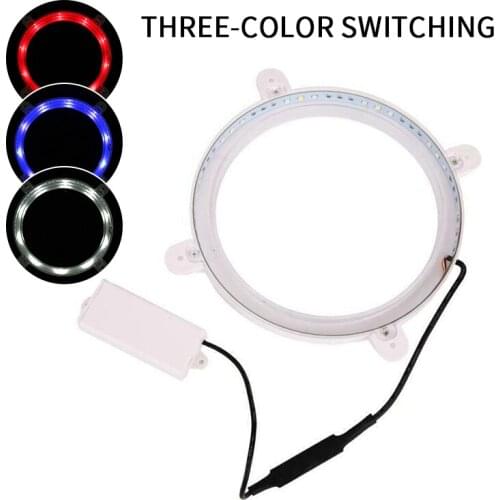 2pc Cornhole LED Lights Ultra Bright Board Corn Hole Lights Board Ring Lights Novelty Ligh Corn Hole Bean Bag Toss Game Light Se