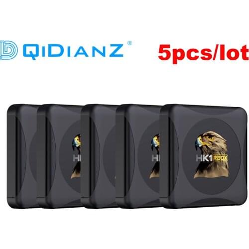 5pcs R1 mini TV Box Android10 4GB 64GB Rockchip RK3318 USB3.0 1080P H.265 4K 60fps Google Player Store Youtube HK1 RBOX R1 MINI