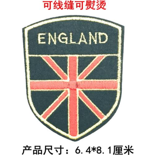 50pcs/lot Embroidery Patches Iron on Letters for Clothing Badges Cloth Stickers Decorative Clothes Sewing Accessories