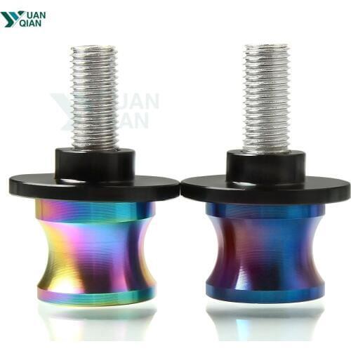 For Kawasaki Z 900 Z900 z900 6mm8mm10mm Motorcycle CNC Aluminum Swingarm Spools Slider stand screw