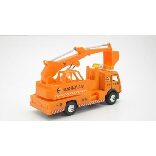 Fireman truck Excavator Children Boys Funny Metal Educational Urban Construction Pull Back Trucks Take Electricity Maintenance