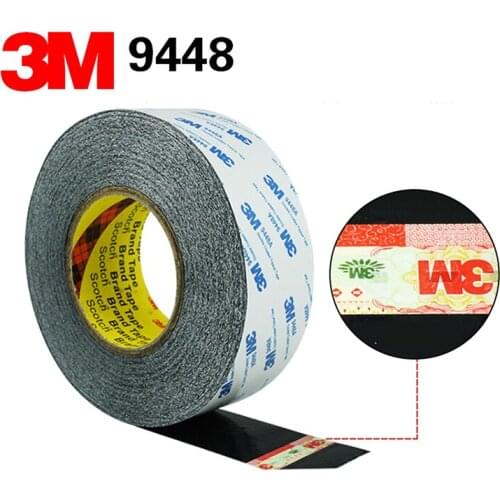 Original 3M Black Strong Sticky Glue Tape for Samsung iphone ipad Smart Phone Tablet Camera Lens Display Bezel Fix 9448 Scotch