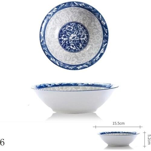 Container Snack Tigela Crockery Cuenco Cocina Noodles Coconut Porcelain Plate Kitchen Dining Bar Dinnerware Soup Ceramic Bowl