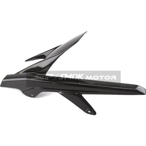 Applicable to Honda Cb650r Motorcycle Carbon Fiber Rear Mudguard Modified Carbon Fiber Chain Cover 2019