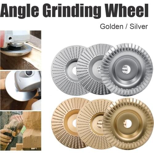 Multifunctional 100mm Wood Grinding Wheel Rotary Disc Sanding Wood Carving Tool Abrasive Disc Tools For Angle Grinder 4inch Bore