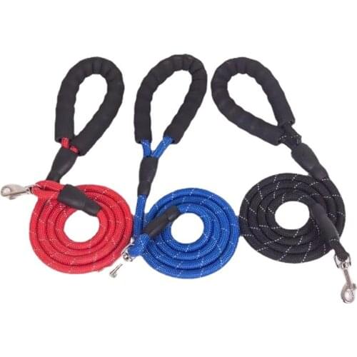 Nylon Dog Harness Leash 1.5m Medium and Large Guide Pet Supplies for Training, Running, and Walking Pets Dogs Pets Accessories