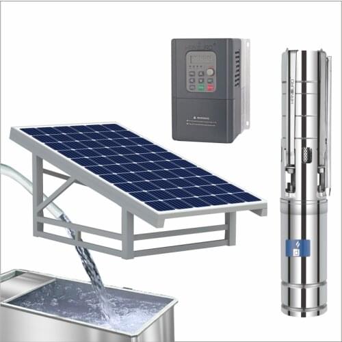 4 inch slope impeller submersible solar water pump