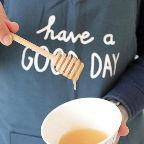 Practical Honey Stir Stick Honey Stir Handle Mini Wooden Stir Stick For Honey Jar Long Handle Stir Stick Kitchen Accessories