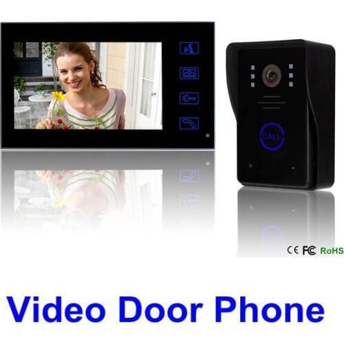 7 inch LCD screen Display Wired Video Door Phone Intercom Indoor Unit Without Outdoor Camera