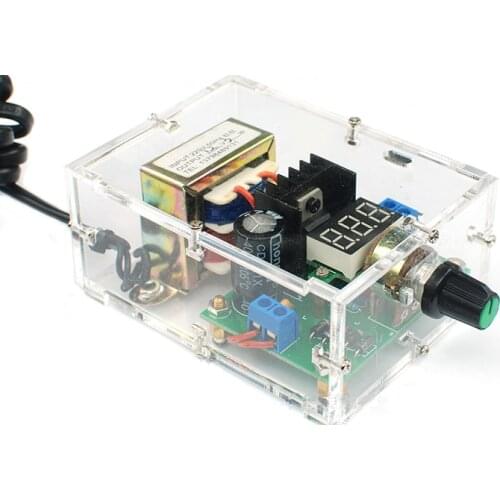 LM317 adjustable regulated power supply board / adjustable regulated power supply module DC power supply parts DIY Kit