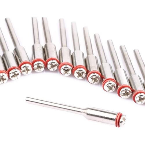 20pcs 2.35mm Polishing Wheel Mandrel Dremel Accessories Cutting Wheel Holder for Rotary Tool