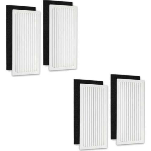 Replaceable Air Purifier Accessories Air Filter Filter s HEPA Filter for Hamilton 04383 04384 04385, 4PCS