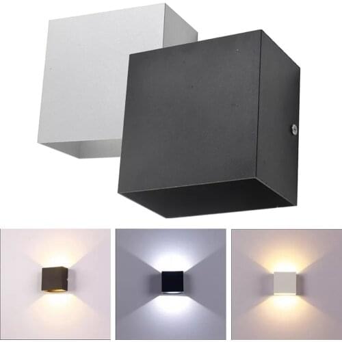 2pcs Modern Simple Bedroom LED Wall Hanging Light 7W 220V Durable Long Life Creative Hallway Corridor Stair Bedroom Lamp