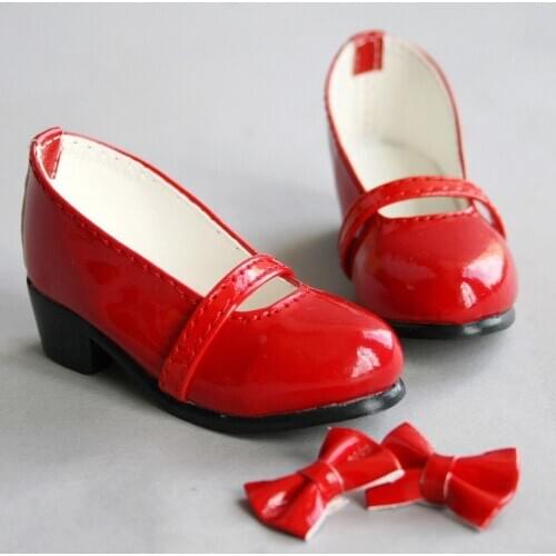 [wamami] 122# New Red Cute 1/3 DZ SD AOD BJD Dollfie Synthetic Leather Shoes