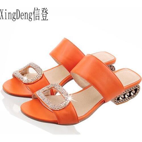 XingDeng Low-heeled Shoes