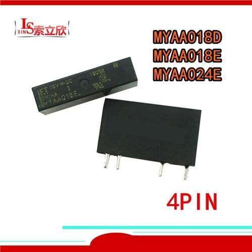 10PCS/LOT 100%new original relay MYAA018D MYAA018E MYAA024E MYAA024D