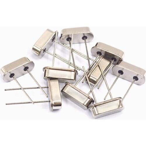 10pcs 25MHz Resonator Crystal Oscillator Passive Quartz HC-49S Through Holes 25 MHz 25M Hz Oscillator New